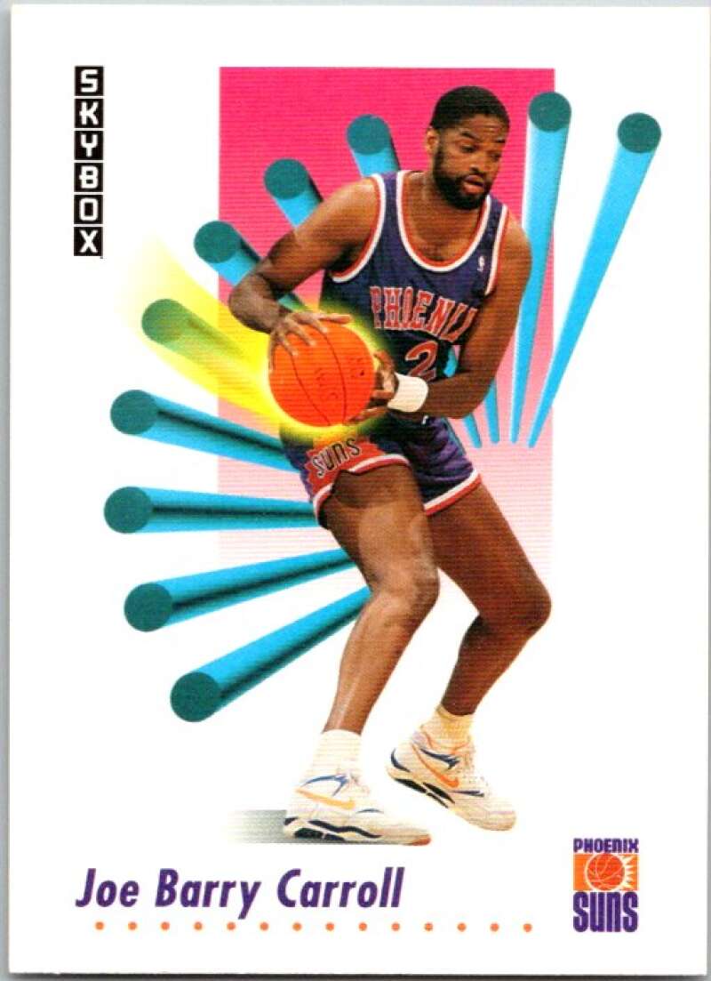 1991-92 SkyBox #221 Joe Barry Carroll Phoenix Suns V77207 Image 1