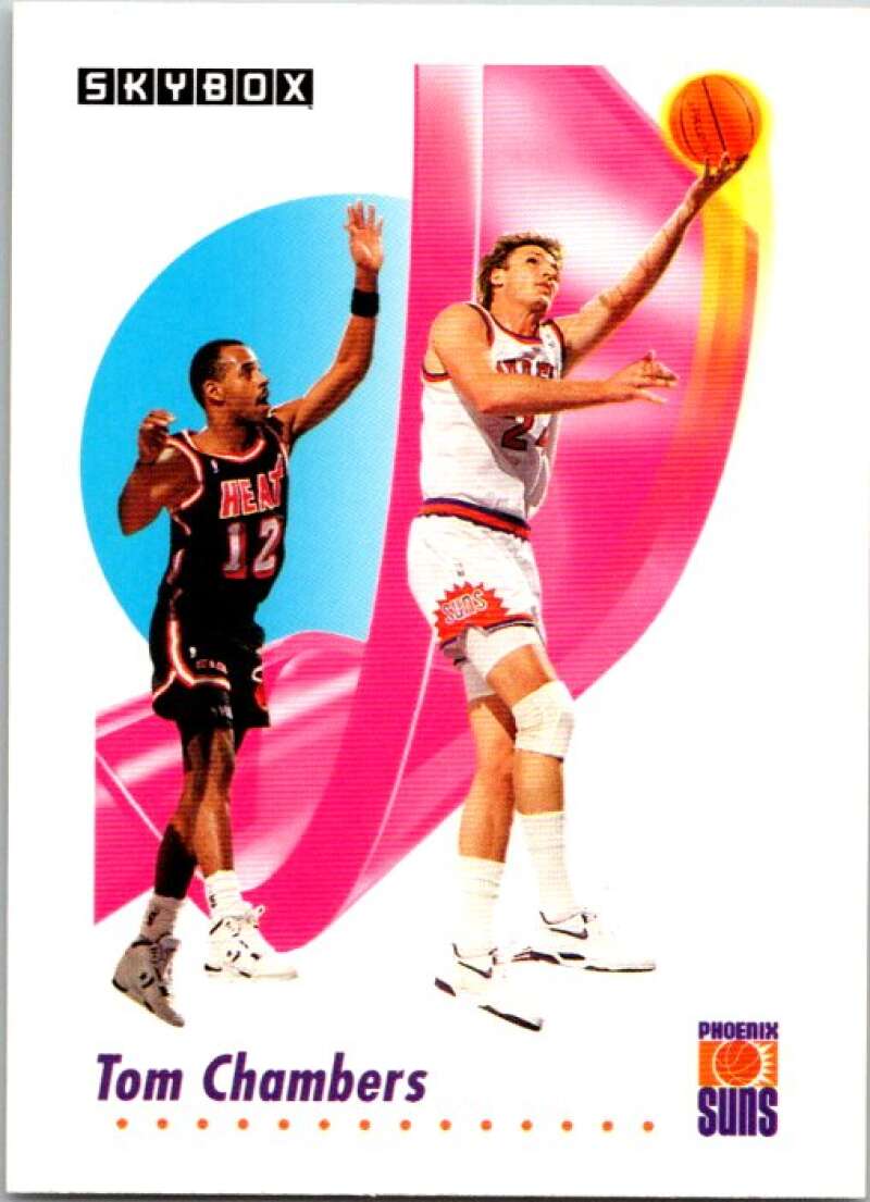 1991-92 SkyBox #223 Tom Chambers Phoenix Suns V77210 Image 1