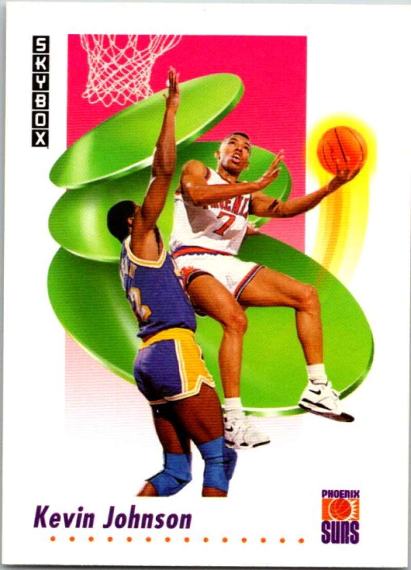 1991-92 SkyBox #225 Kevin Johnson Phoenix Suns V77213 Image 1