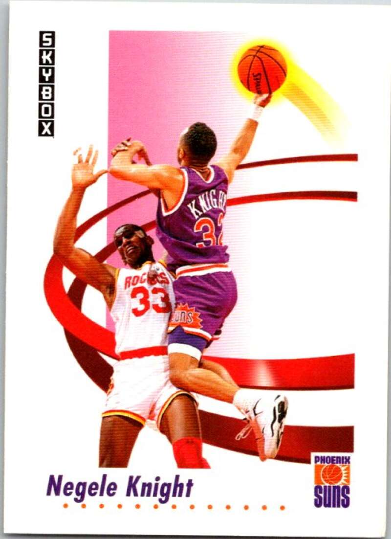 1991-92 SkyBox #226 Negele Knight FS Phoenix Suns V77214 Image 1