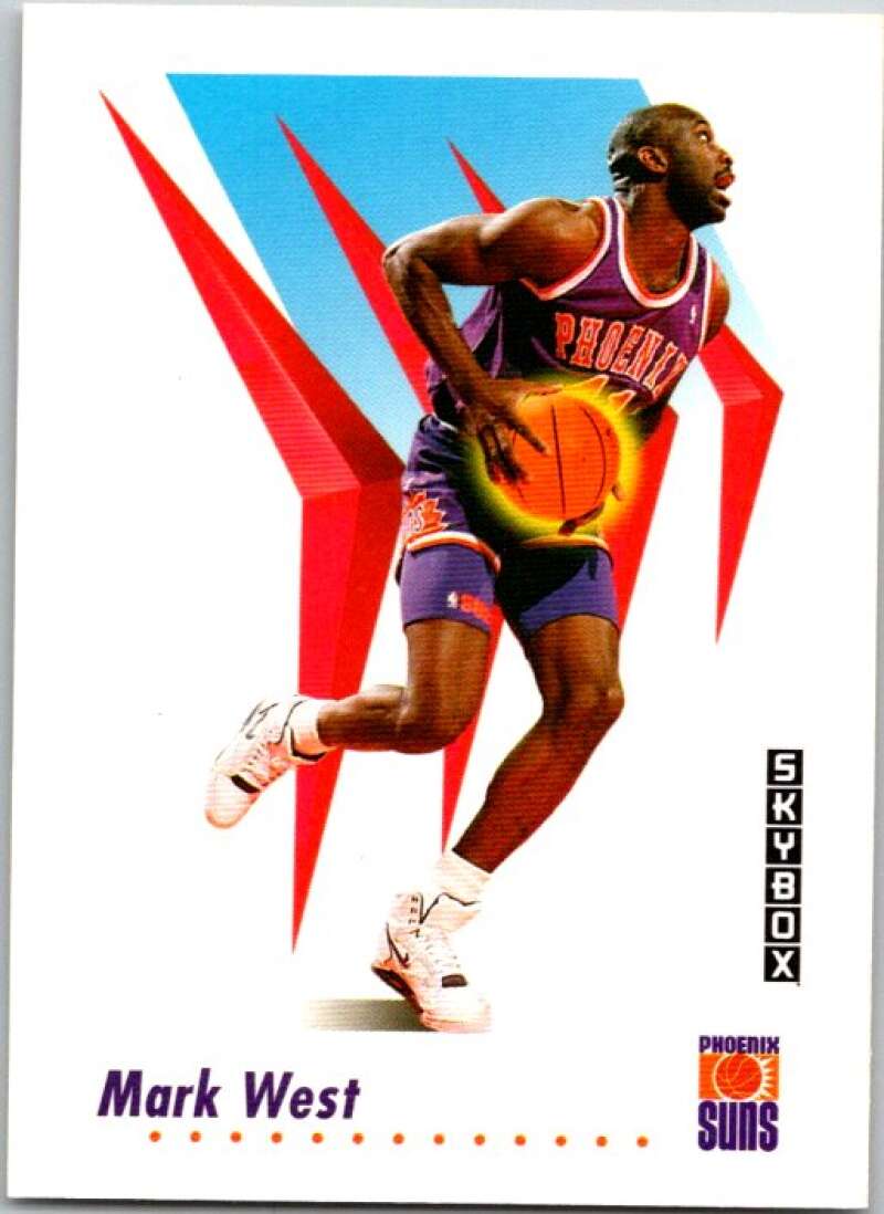 1991-92 SkyBox #231 Mark West Phoenix Suns V77222 Image 1