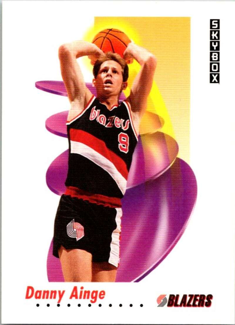 1991-92 SkyBox #233 Danny Ainge Portland Trail Blazers V77226 Image 1