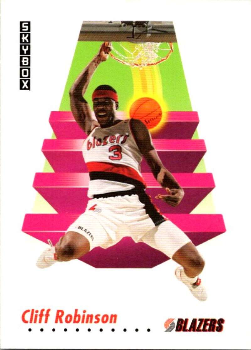 1991-92 SkyBox #241 Clifford Robinson Portland Trail Blazers V77240 Image 1