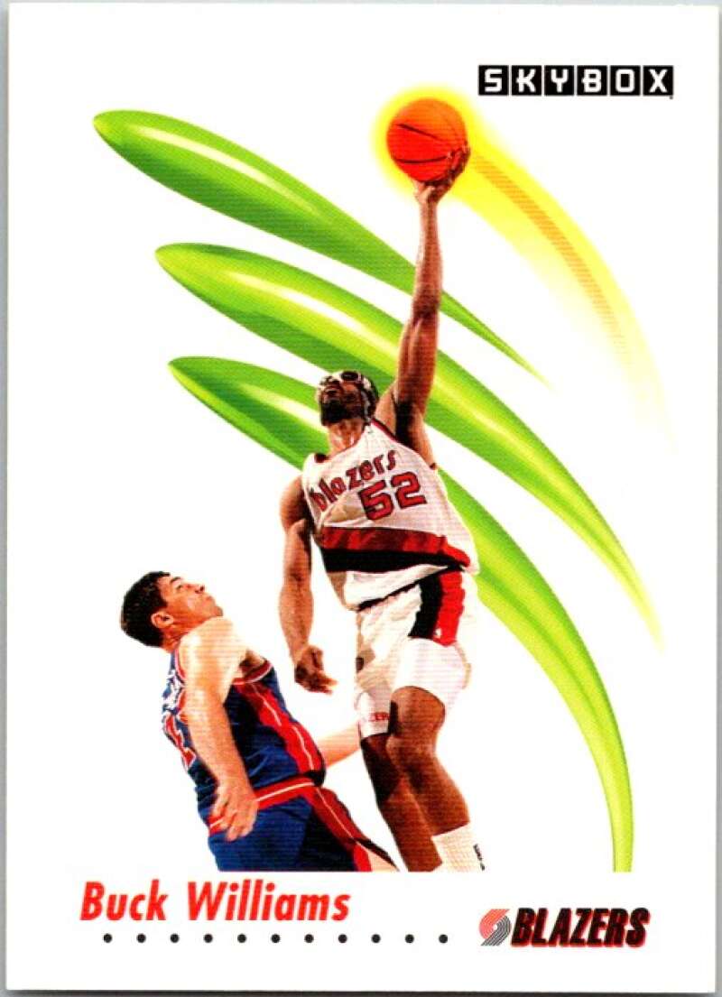 1991-92 SkyBox #242 Buck Williams Portland Trail Blazers V77242 Image 1