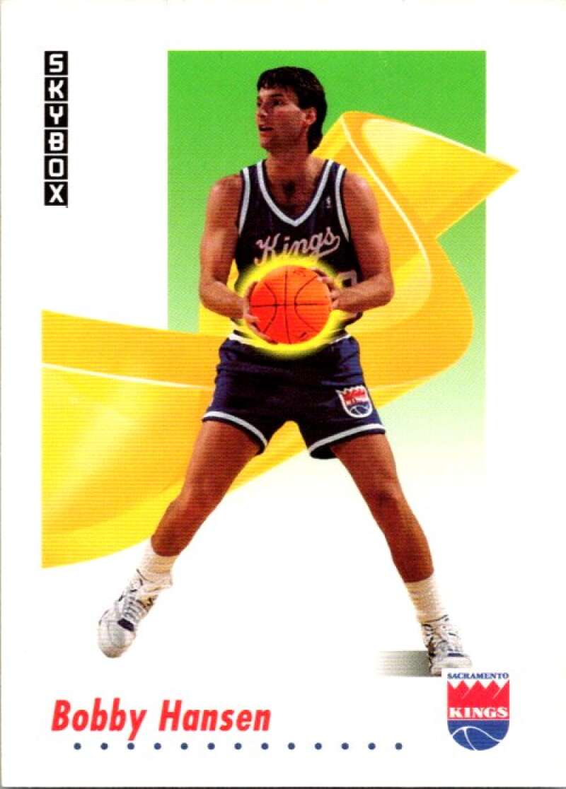 1991-92 SkyBox #246 Bobby Hansen Sacramento Kings V77248 Image 1