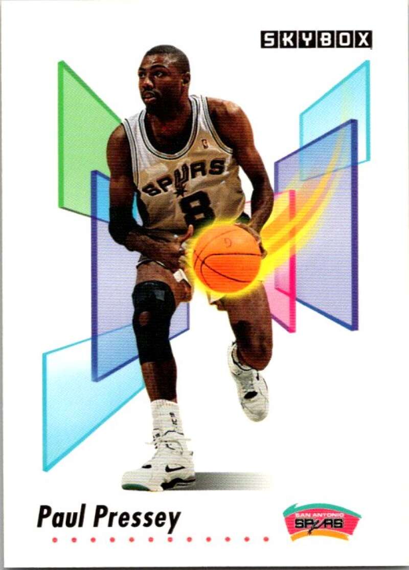 1991-92 SkyBox #260 Paul Pressey San Antonio Spurs V77268 Image 1