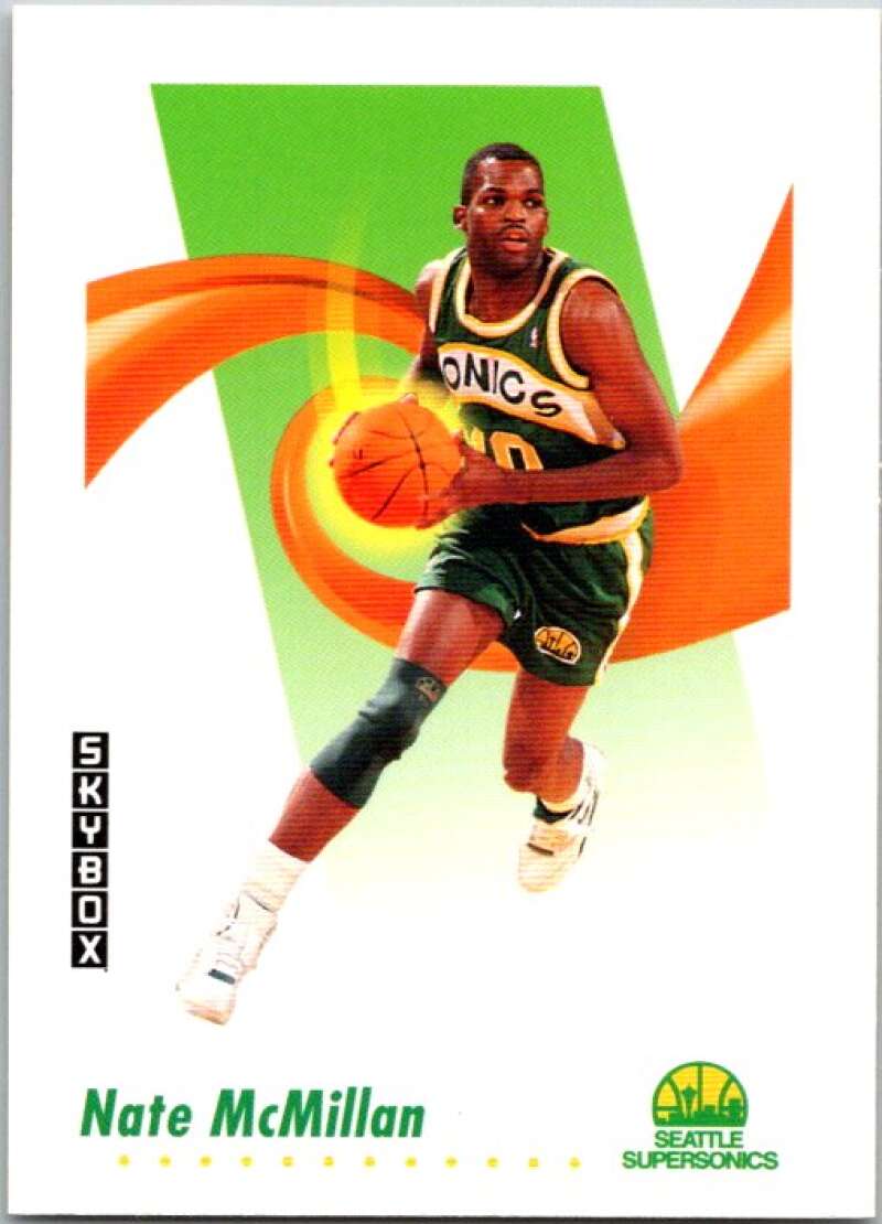 1991-92 SkyBox #273 Nate McMillan Seattle SuperSonics V77287 Image 1