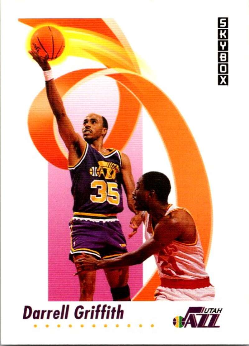 1991-92 SkyBox #281 Darrell Griffith Utah Jazz V77297 Image 1