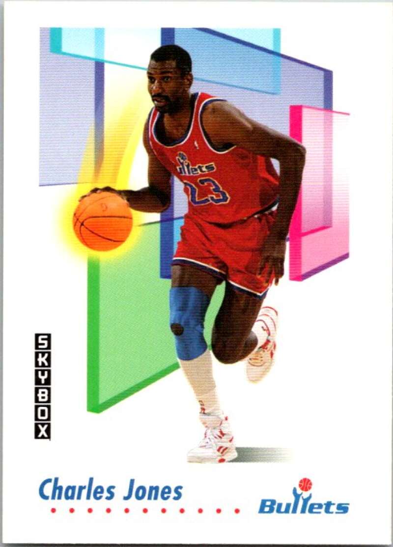 1991-92 SkyBox #293 Charles Jones Washington Bullets V77315 Image 1