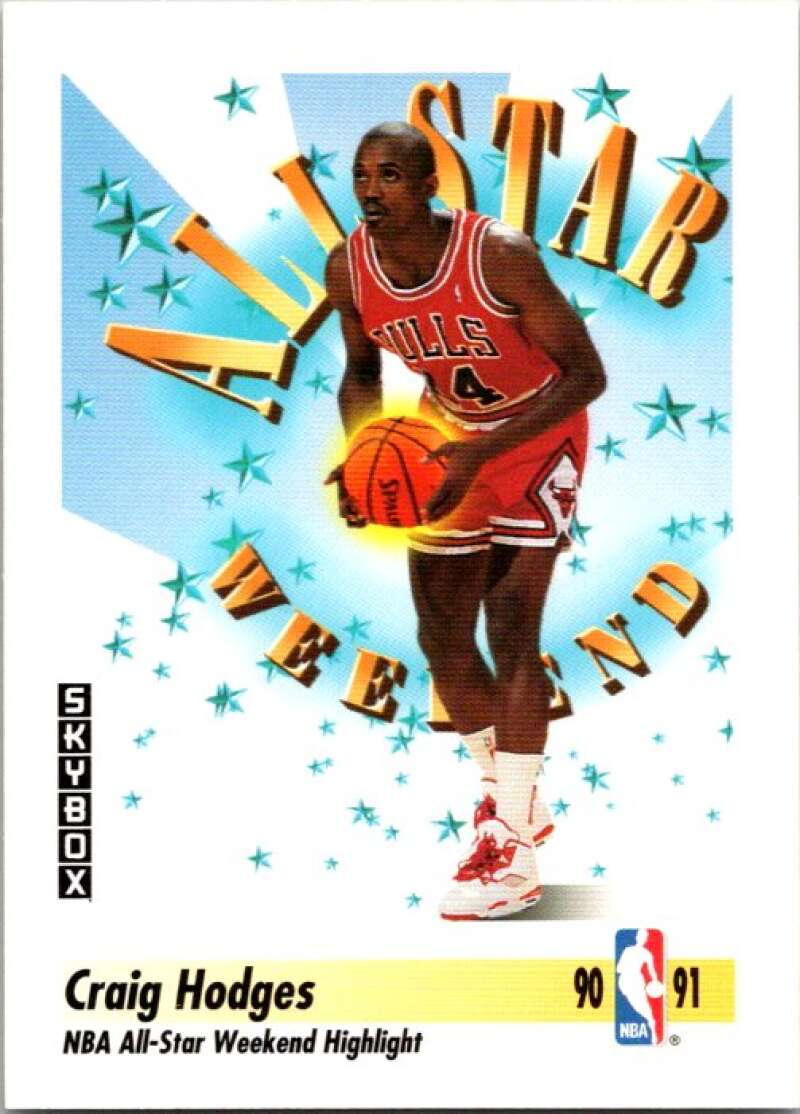 1991-92 SkyBox #314 Craig Hodges Chicago Bulls V77348 Image 1