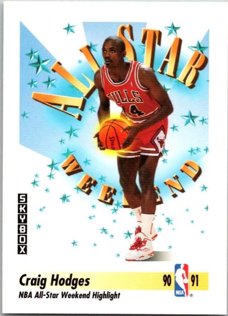 1991-92 SkyBox #314 Craig Hodges Chicago Bulls V77349 Image 1
