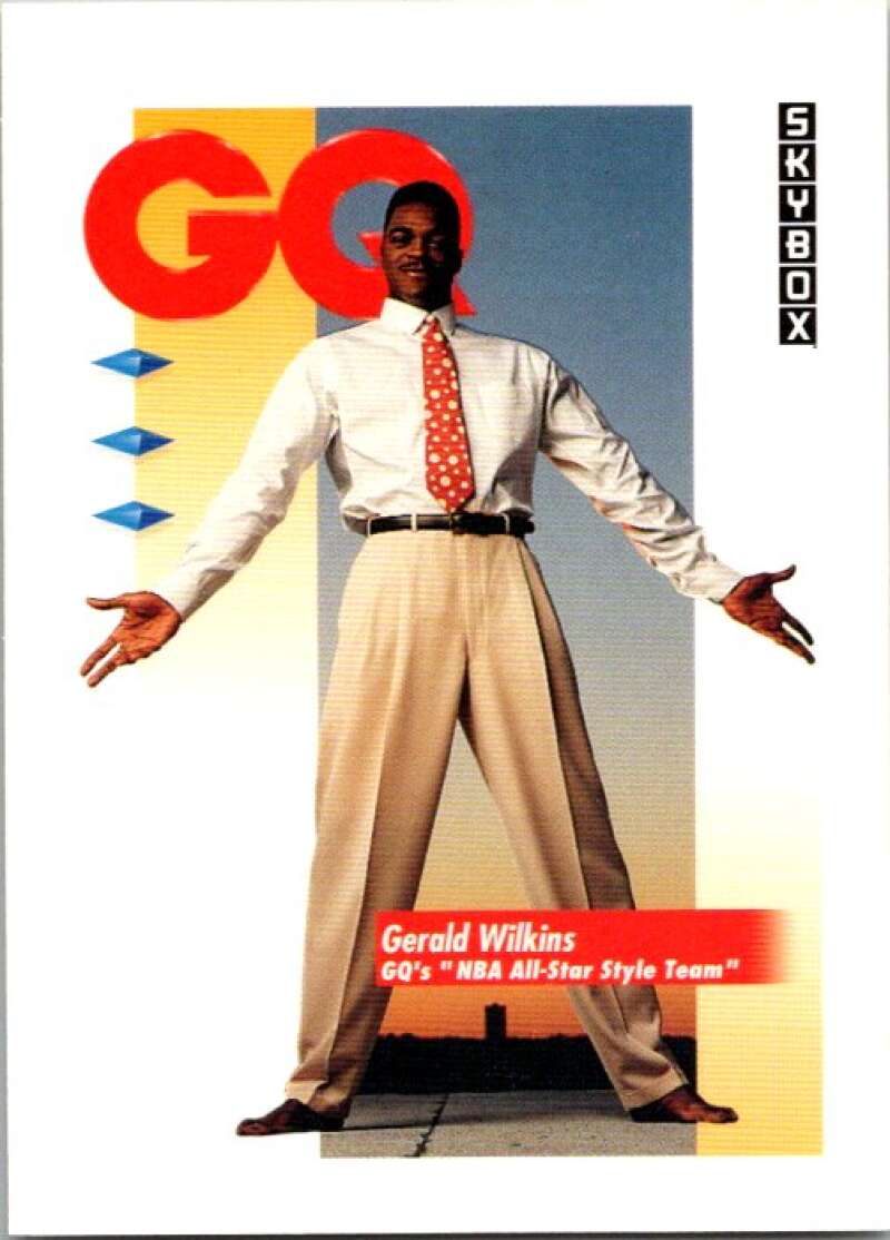1991-92 SkyBox #327 Gerald Wilkins New York Knicks V77367 Image 1