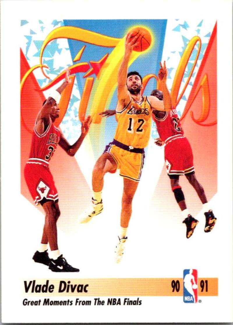 1991-92 SkyBox #335 Vlade Divac Los Angeles Lakers V77379 Image 1