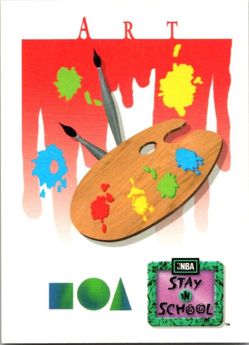 1991-92 SkyBox #343 Art V77390 Image 1