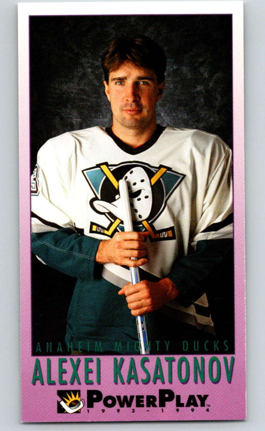 1993-94 PowerPlay #5 Alexei Kasatonov  Anaheim Ducks  V77406 Image 1