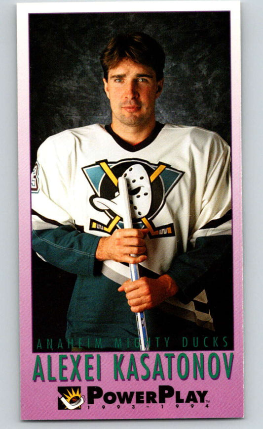1993-94 PowerPlay #5 Alexei Kasatonov  Anaheim Ducks  V77407 Image 1