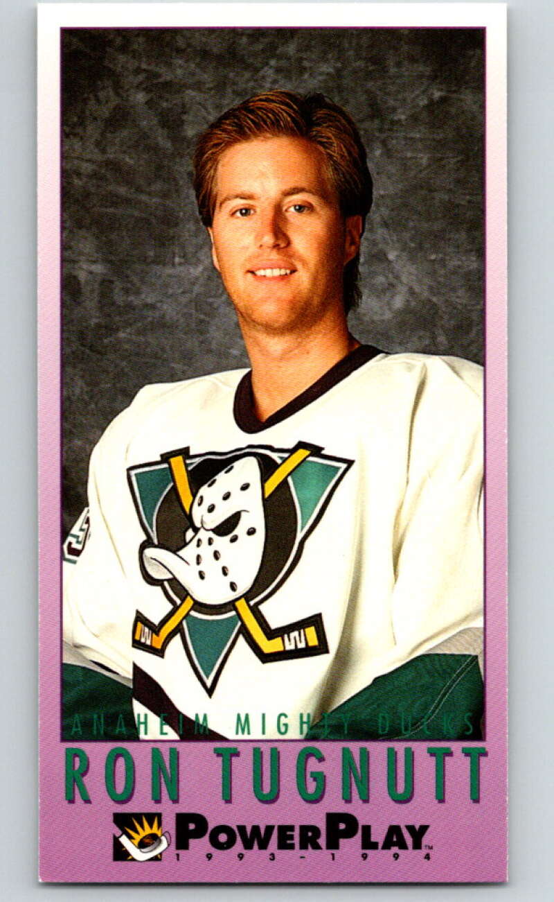 1993-94 PowerPlay #13 Ron Tugnutt Anaheim Ducks V77422 Image 1
