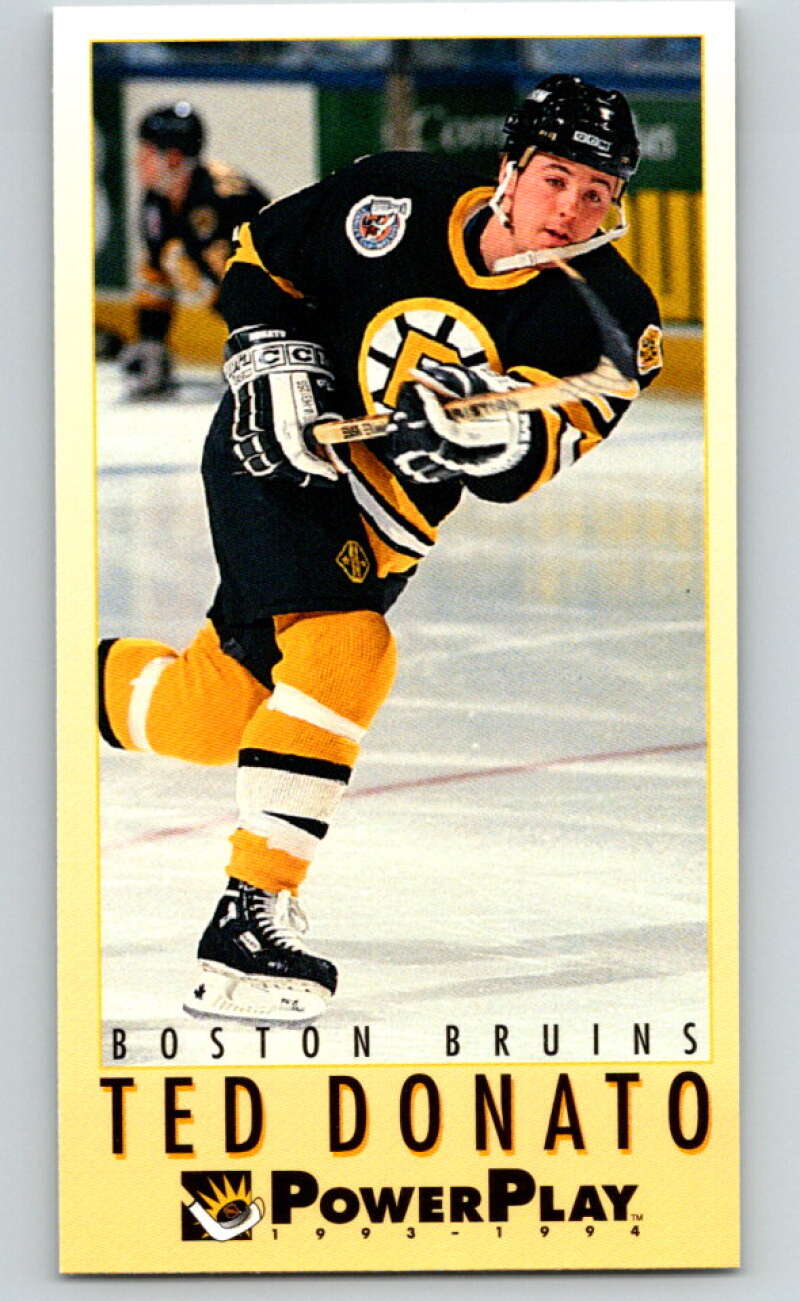 1993-94 PowerPlay #18 Ted Donato Boston Bruins V77433 Image 1