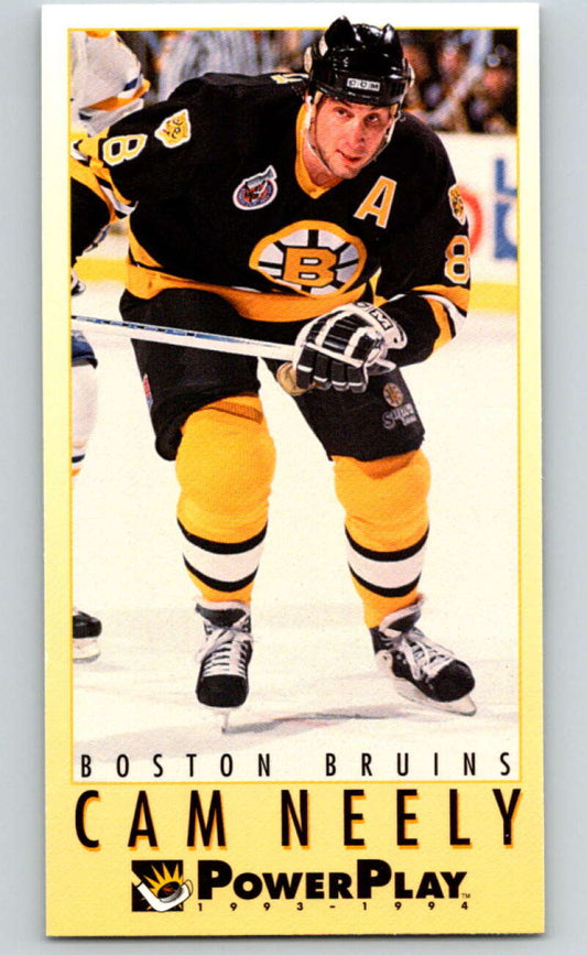 1993-94 PowerPlay #22 Cam Neely  Boston Bruins  V77443 Image 1