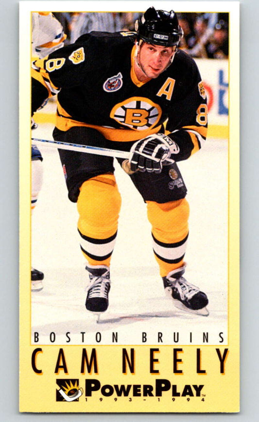 1993-94 PowerPlay #22 Cam Neely  Boston Bruins  V77444 Image 1