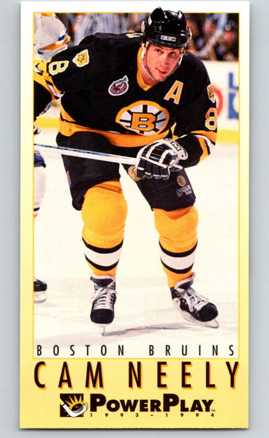 1993-94 PowerPlay #22 Cam Neely  Boston Bruins  V77445 Image 1