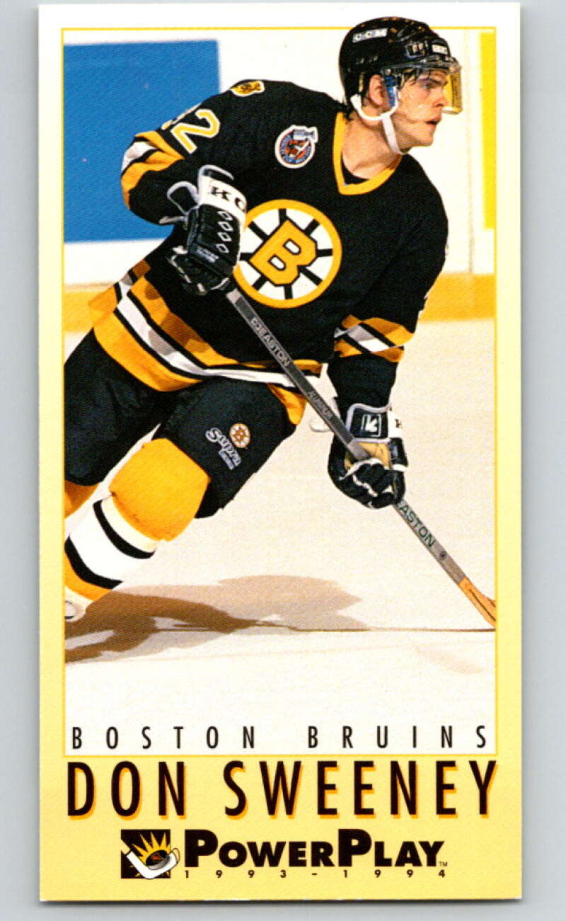 1993-94 PowerPlay #24 Don Sweeney  Boston Bruins  V77450 Image 1