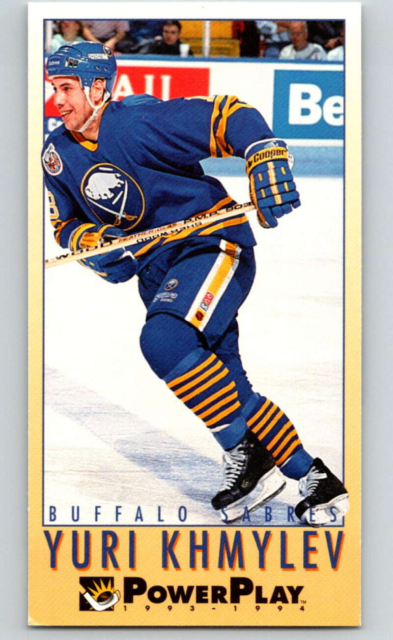 1993-94 PowerPlay #30 Yuri Khmylev Buffalo Sabres V77463 Image 1