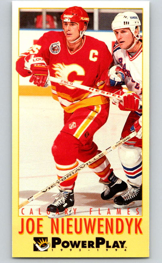 1993-94 PowerPlay #39 Joe Nieuwendyk  Calgary Flames  V77475 Image 1