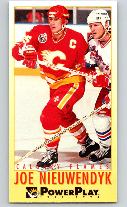 1993-94 PowerPlay #39 Joe Nieuwendyk  Calgary Flames  V77476 Image 1