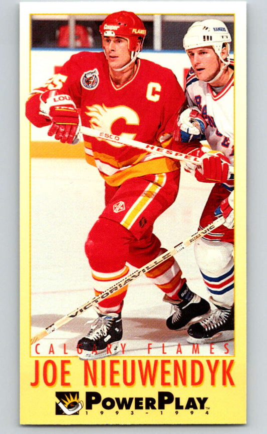 1993-94 PowerPlay #39 Joe Nieuwendyk  Calgary Flames  V77478 Image 1