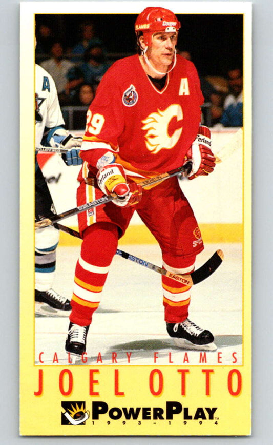1993-94 PowerPlay #40 Joel Otto  Calgary Flames  V77480 Image 1