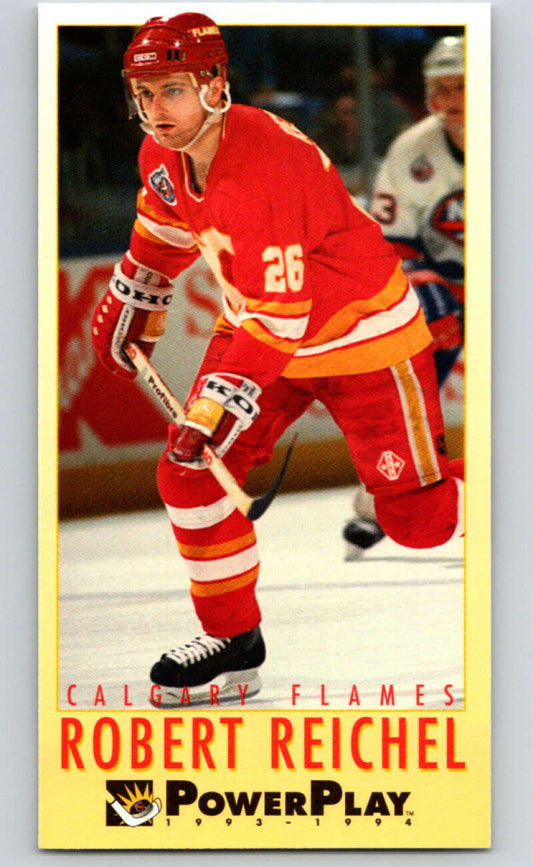 1993-94 PowerPlay #41 Robert Reichel  Calgary Flames  V77481 Image 1