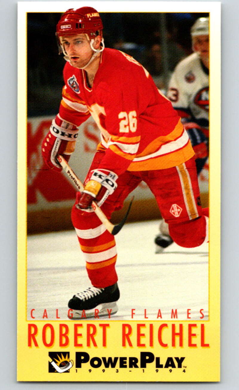 1993-94 PowerPlay #41 Robert Reichel Calgary Flames V77482 Image 1