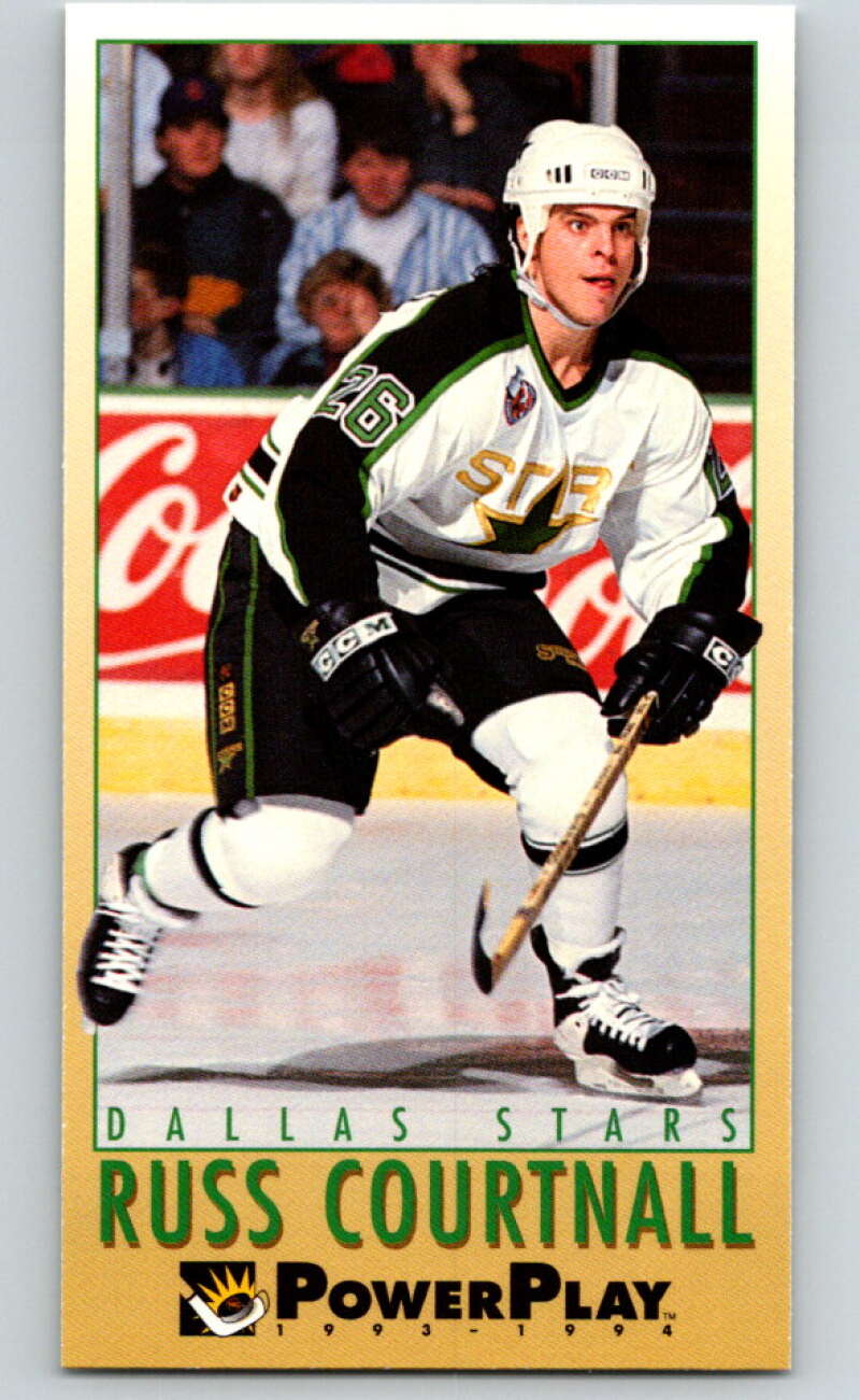 1993-94 PowerPlay #58 Russ Courtnall Dallas Stars V77516 Image 1