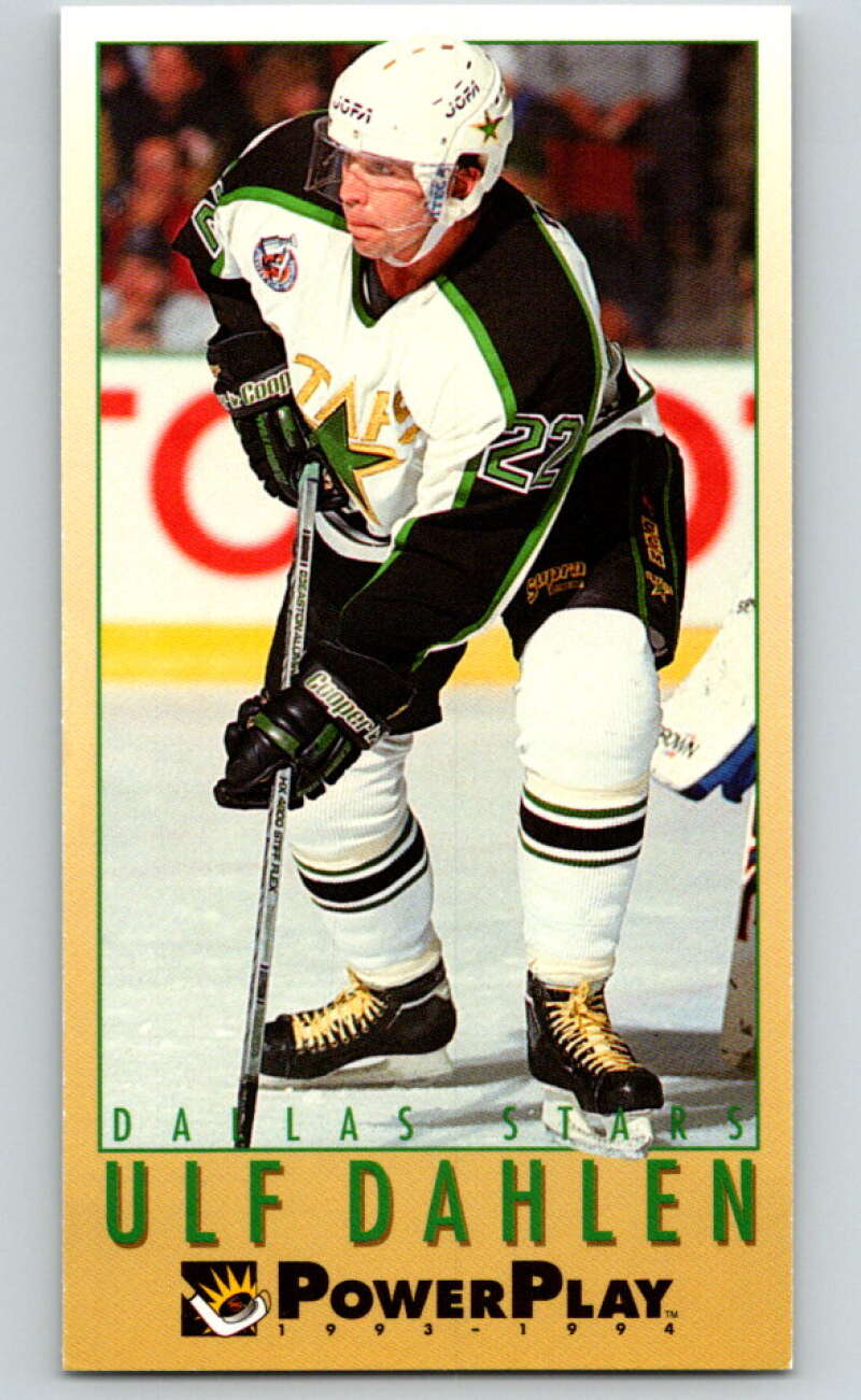 1993-94 PowerPlay #59 Ulf Dahlen Dallas Stars V77519 Image 1