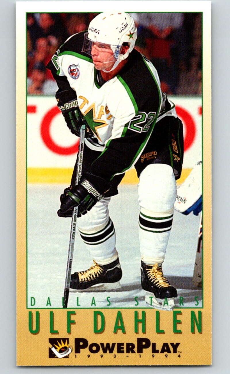 1993-94 PowerPlay #59 Ulf Dahlen Dallas Stars V77520 Image 1