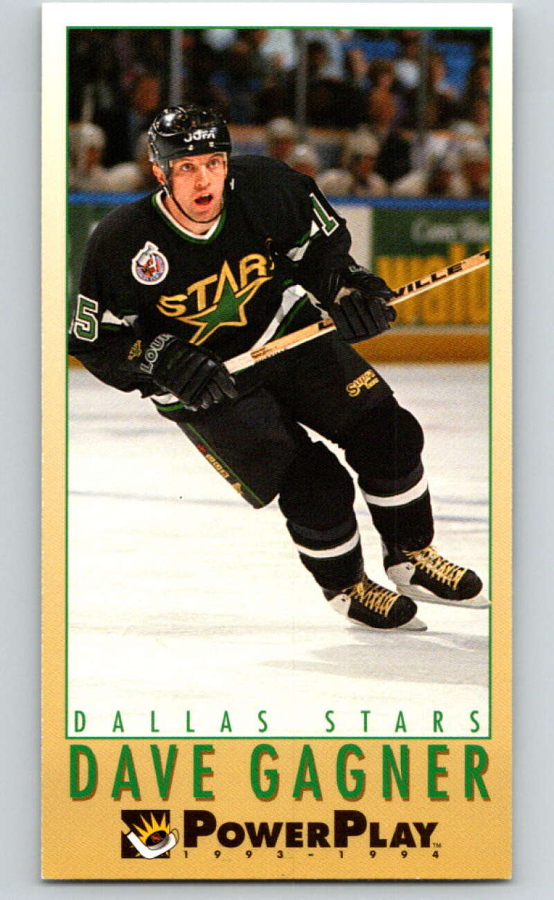 1993-94 PowerPlay #60 Dave Gagner Dallas Stars V77523 Image 1