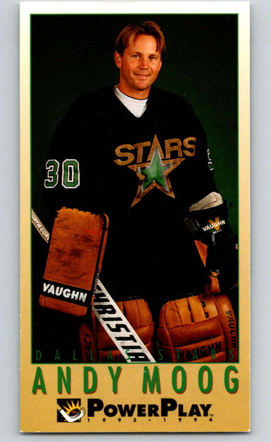 1993-94 PowerPlay #64 Andy Moog  Dallas Stars  V77532 Image 1