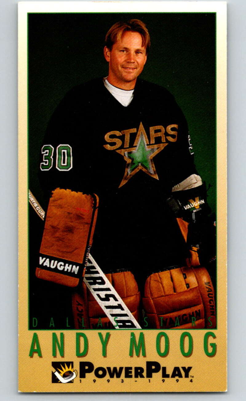 1993-94 PowerPlay #64 Andy Moog Dallas Stars V77532 Image 1