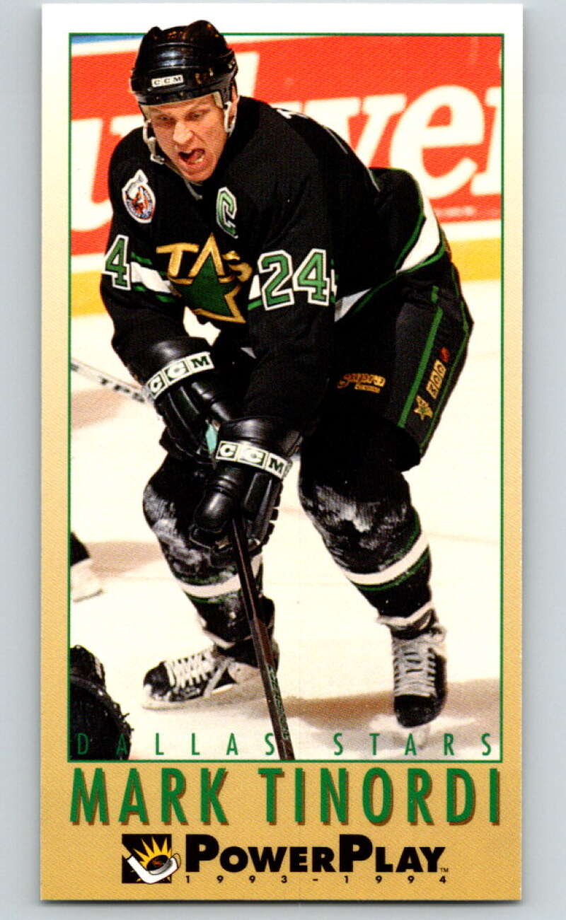 1993-94 PowerPlay #66 Mark Tinordi Dallas Stars V77537 Image 1