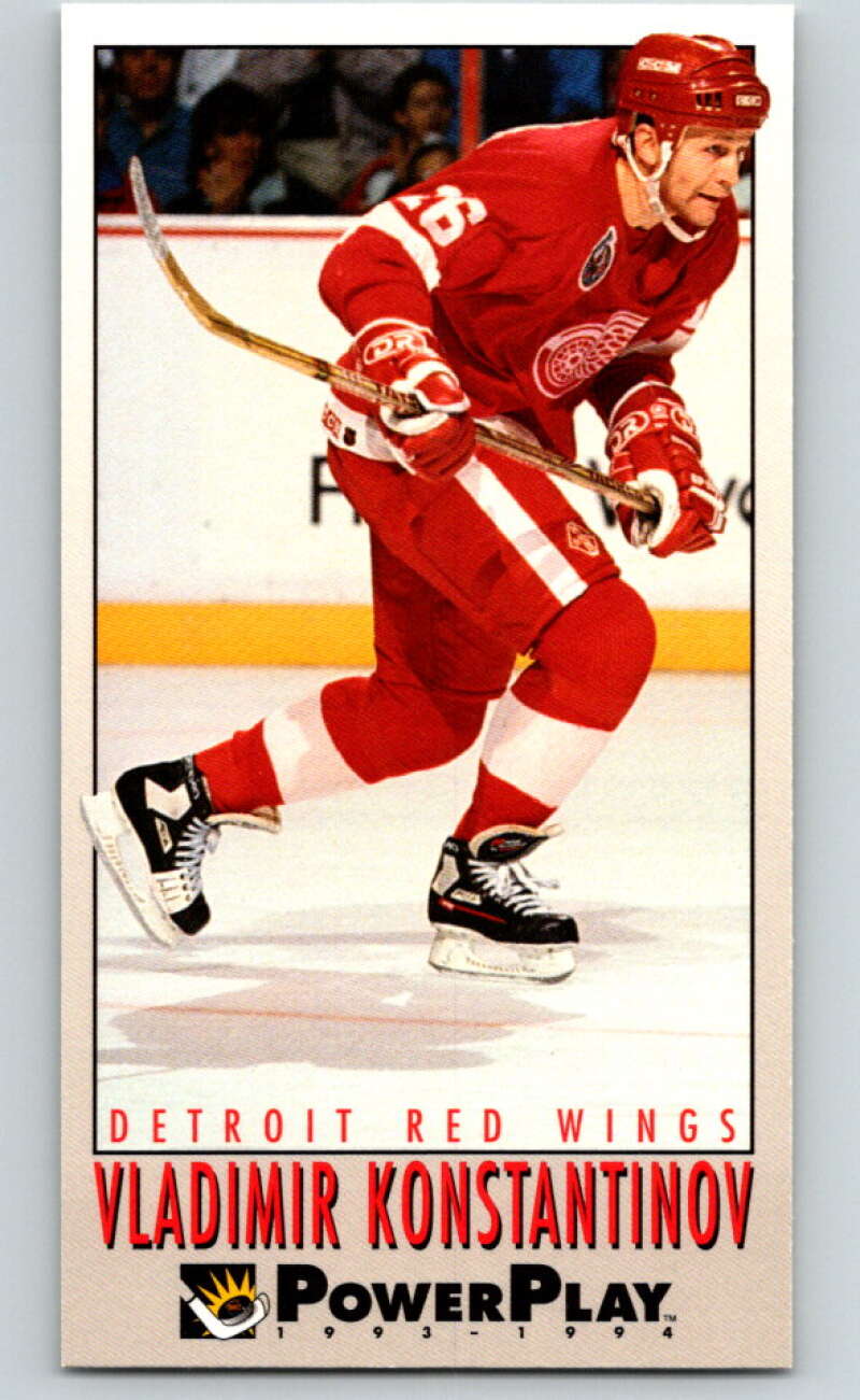 1993-94 PowerPlay #73 Vladimir Konstantinov Detroit Red Wings V77552 Image 1