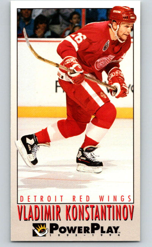 1993-94 PowerPlay #73 Vladimir Konstantinov  Detroit Red Wings  V77553 Image 1