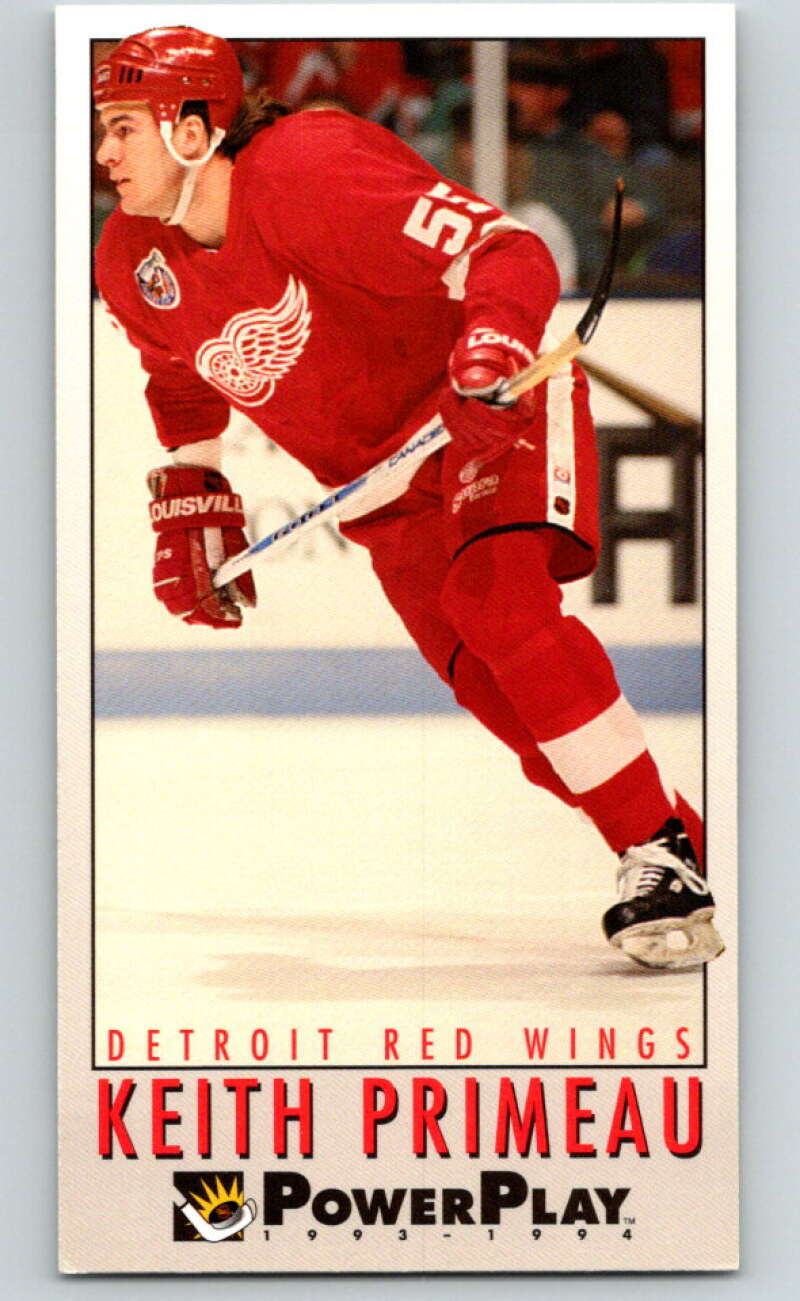 1993-94 PowerPlay #75 Keith Primeau Detroit Red Wings V77558 Image 1