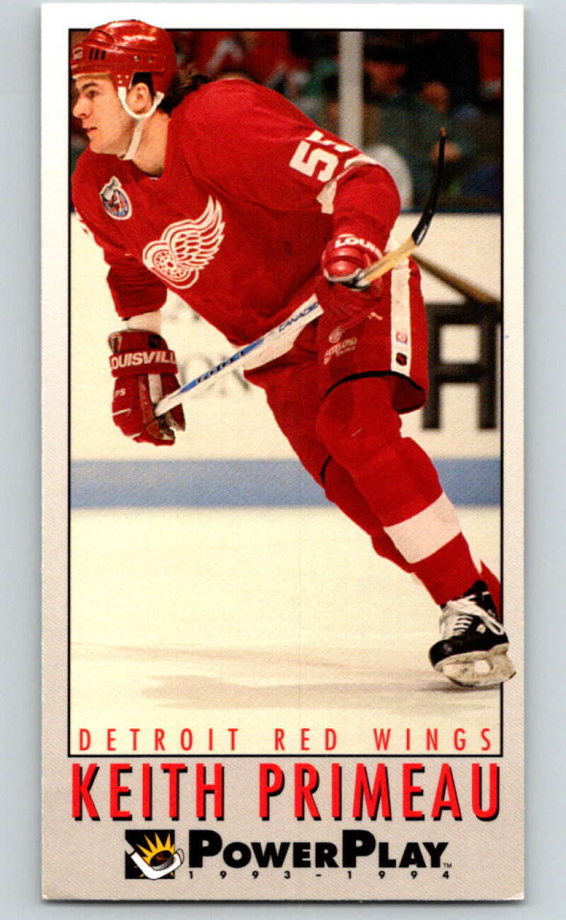 1993-94 PowerPlay #75 Keith Primeau Detroit Red Wings V77560 Image 1