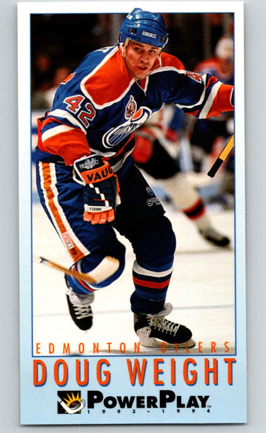 1993-94 PowerPlay #87 Doug Weight  Edmonton Oilers  V77581 Image 1