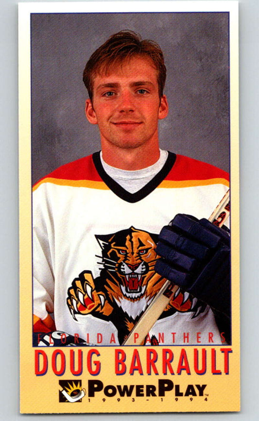 1993-94 PowerPlay #88 Doug Barrault  RC Rookie Florida Panthers  V77582 Image 1