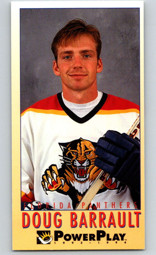 1993-94 PowerPlay #88 Doug Barrault  RC Rookie Florida Panthers  V77583 Image 1