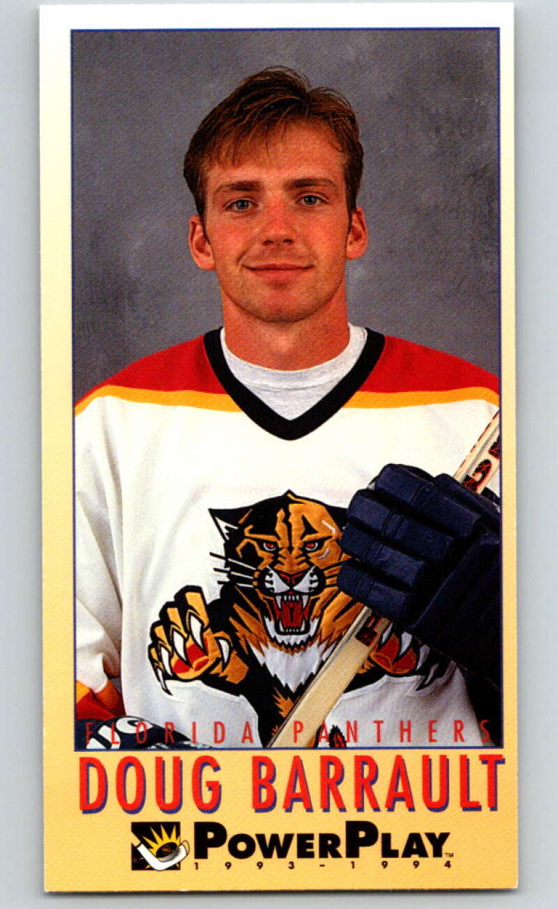 1993-94 PowerPlay #88 Doug Barrault RC Rookie Florida Panthers V77583 Image 1