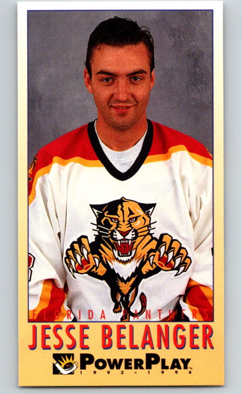 1993-94 PowerPlay #89 Jesse Belanger Florida Panthers V77584 Image 1