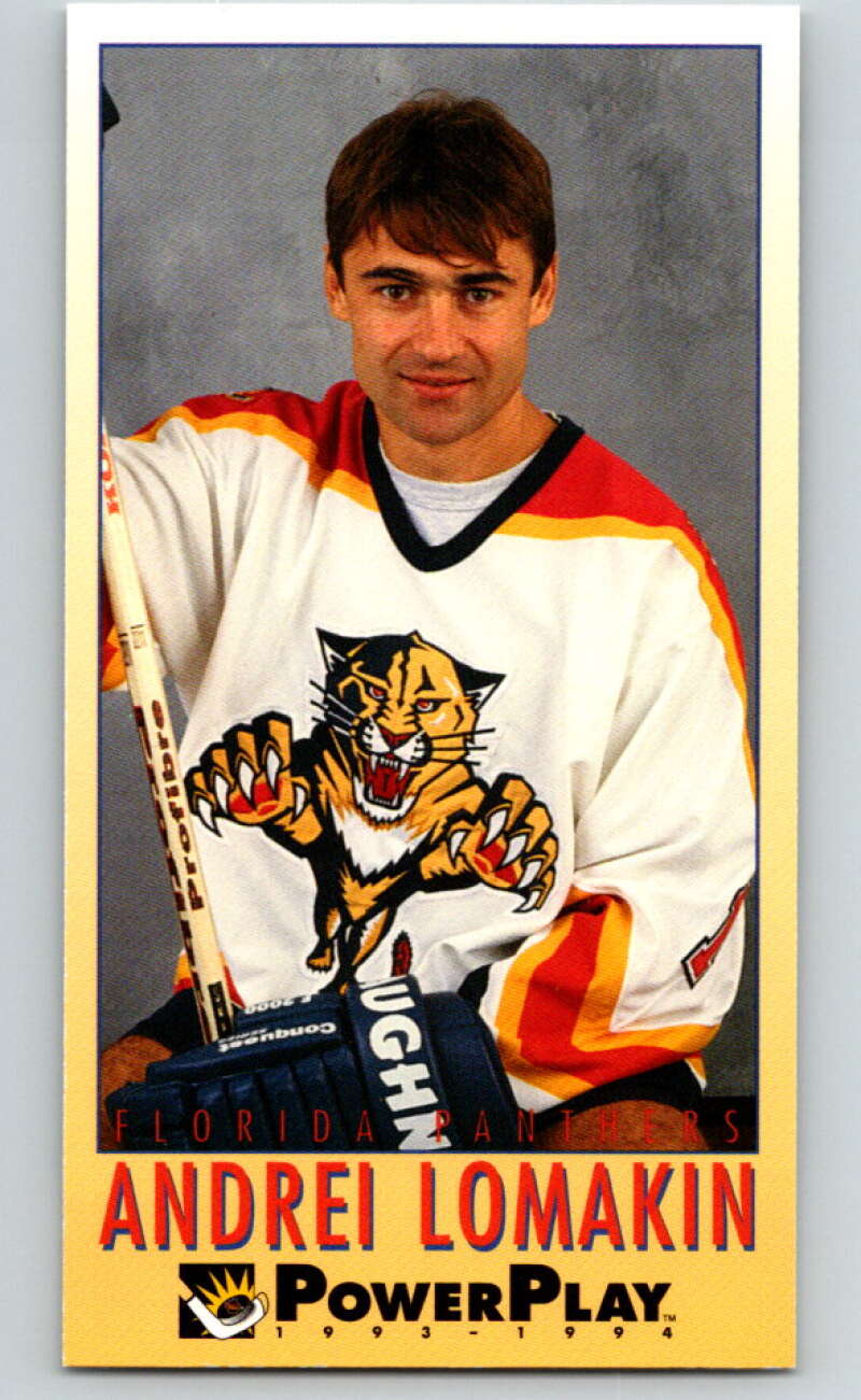 1993-94 PowerPlay #96 Andrei Lomakin Florida Panthers V77599 Image 1